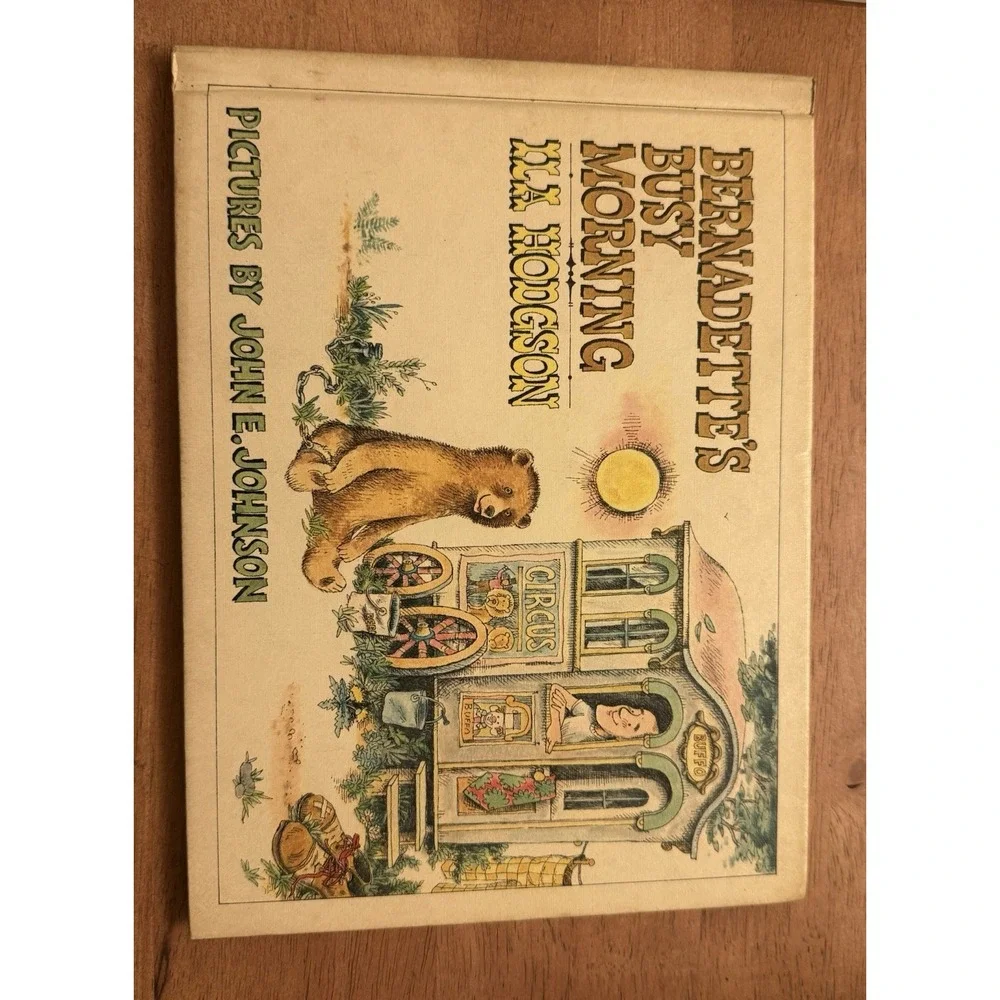 Bernadette's Busy‎ Morning by Ila Hodgson Hardcover Children's Book 1968